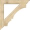 Ekena Millwork Balboa Traditional Rough Sawn Bracket w/ Offset Brace, Douglas Fir, 8"W x 48"D x 48"H BKT0806X48X48BOA01RDF - alternate 3